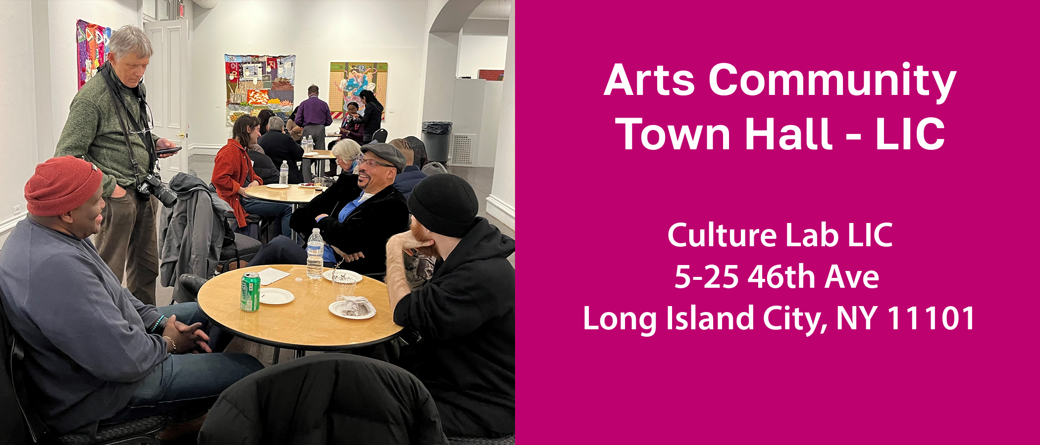 Arts Community Town Hall - LIC